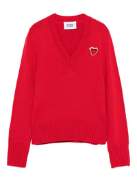 ALPHA STUDIO V NECK SWEATER