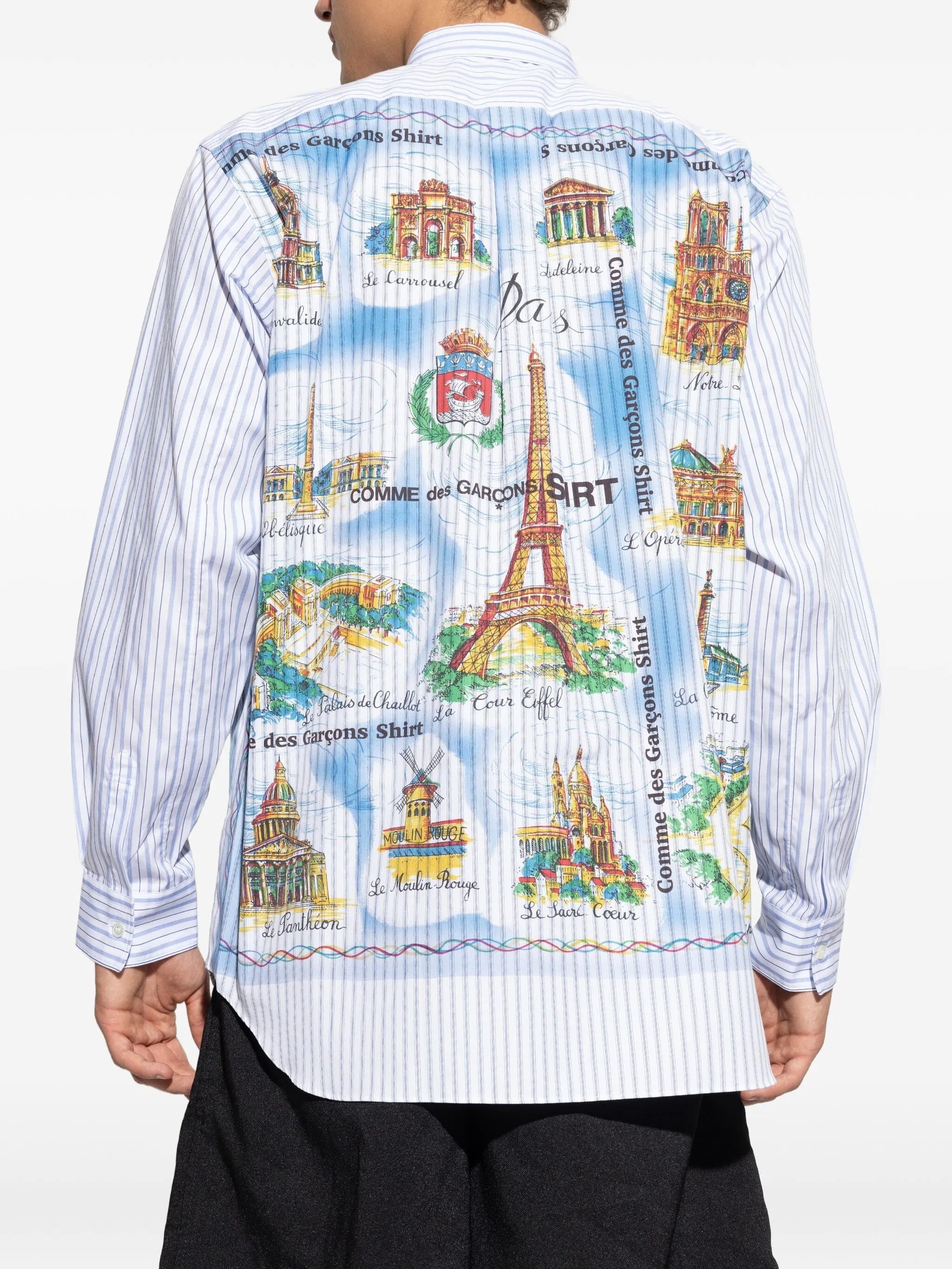 COMME DES GARÇONS SHIRT PARISIAN MONUMENTS SHIRT