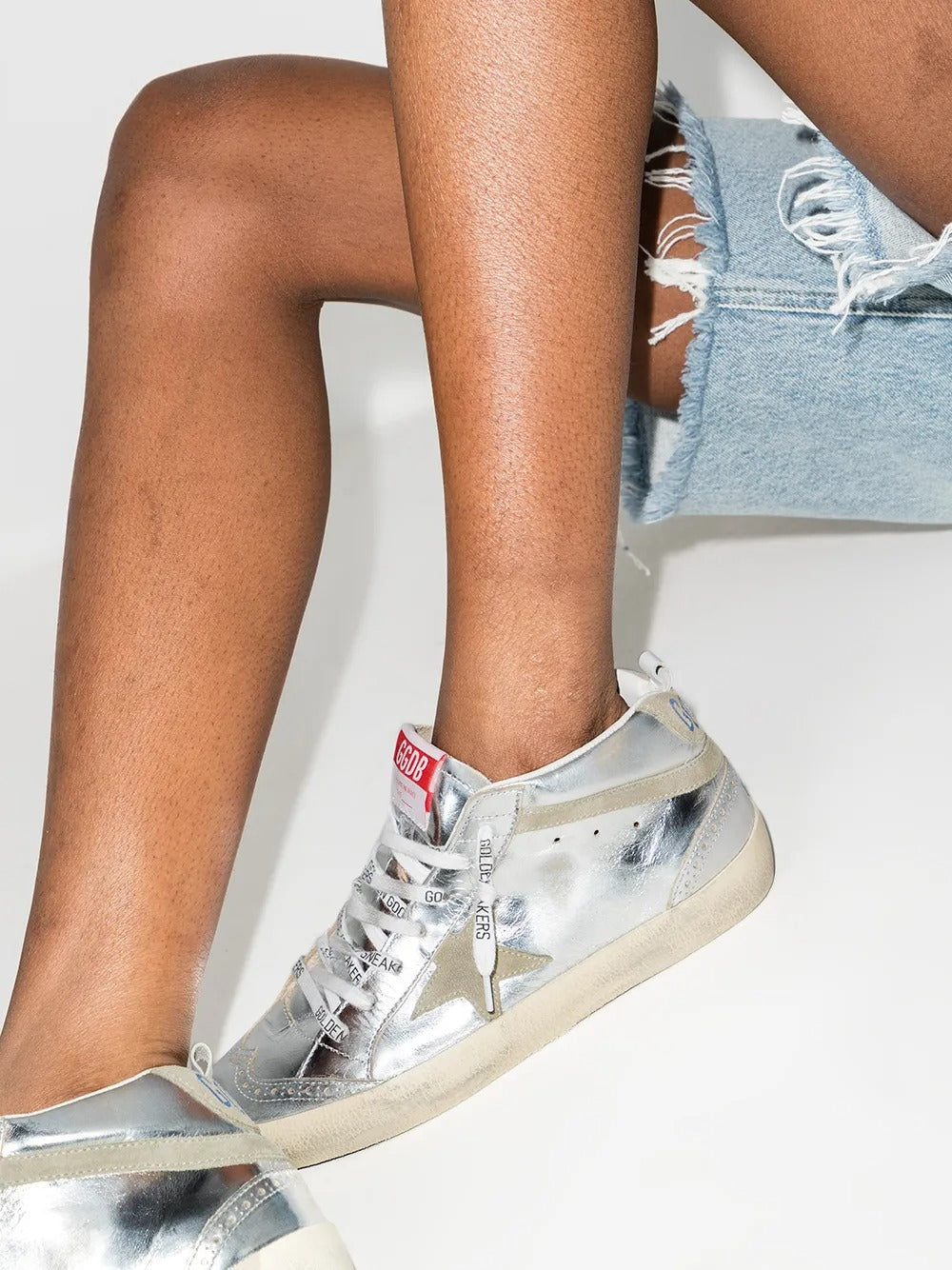 GOLDEN GOOSE MID STAR LAMINATED