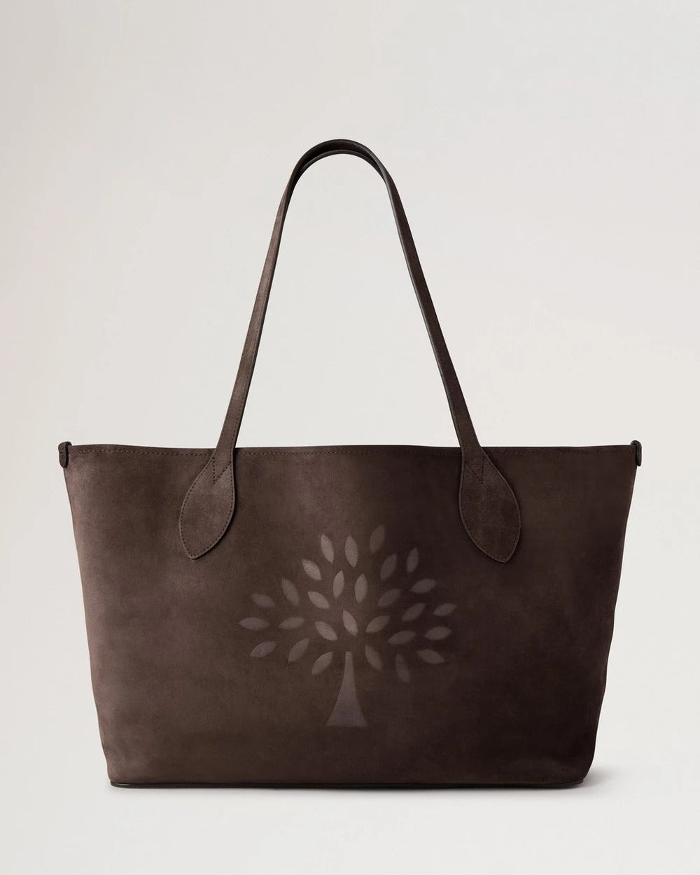 MULBERRY SUEDE TREE TOTE