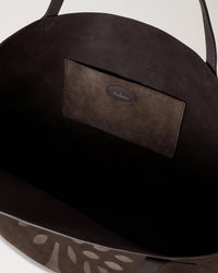 MULBERRY SUEDE TREE TOTE