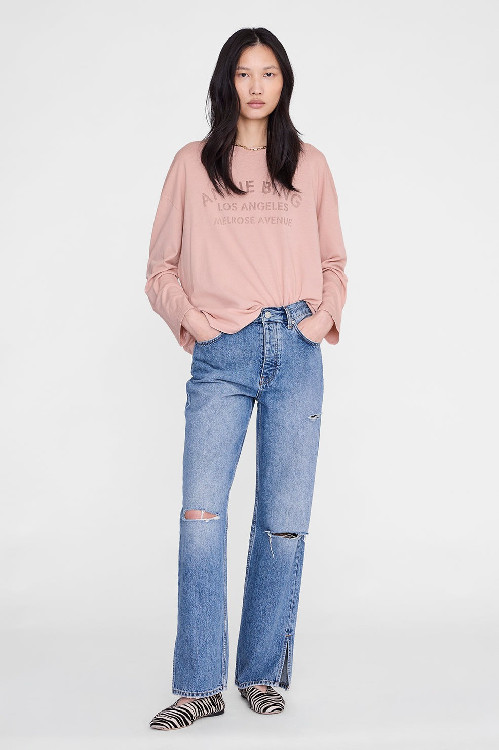 ANINE BING IVAN LONG SLEEVE