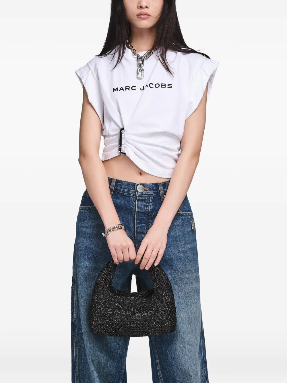 MARC JACOBS THE CROCHET MINI SACK