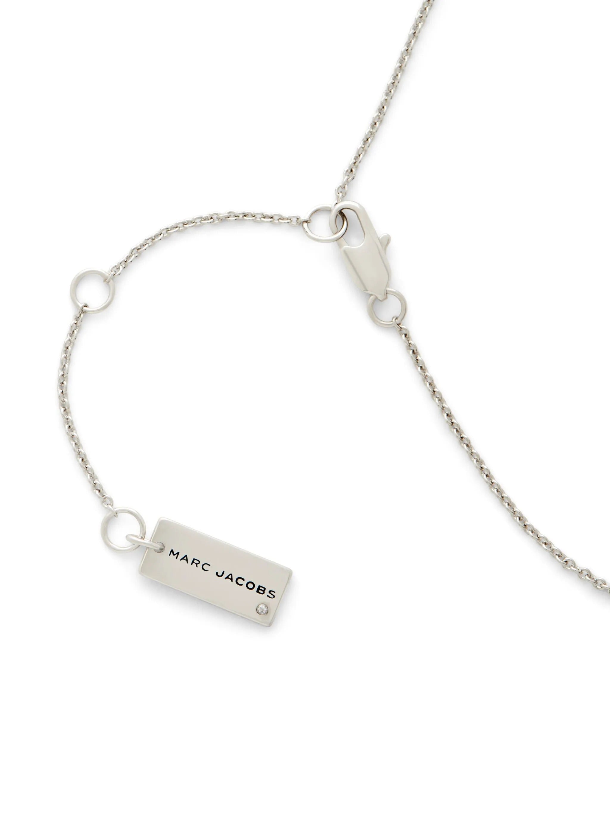 MARC JACOBS BUTTON PENDANT NECKLACE