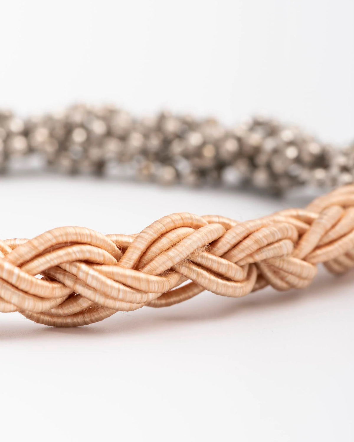 ALYSI BRAIDED BEAD NECKLACE