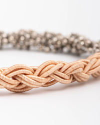 ALYSI BRAIDED BEAD NECKLACE