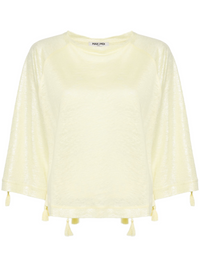 MAX & MOI TASSEL TOP