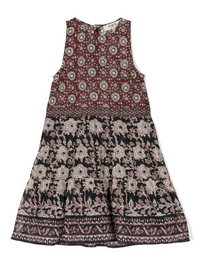 SEA DANAE PRINT TIERED DRESS