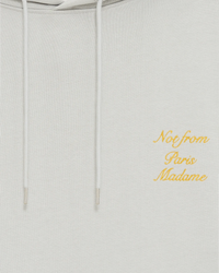 DROLE DE MONSIEUR LE HOODIE SLOGAN CALLIGRAPHY