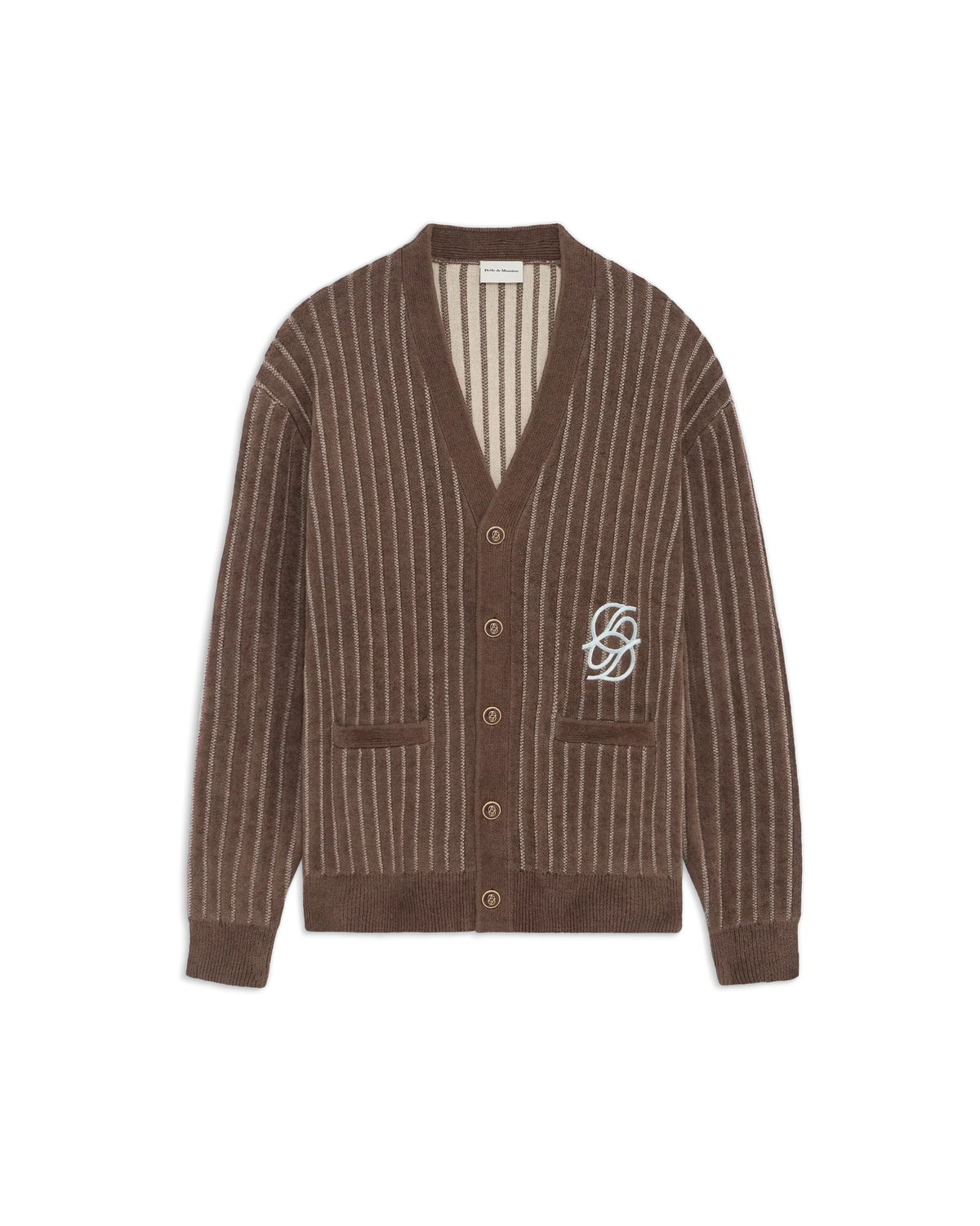 DRÔLE DE MONSIEUR LE CARGIGAN MONOGRAMME