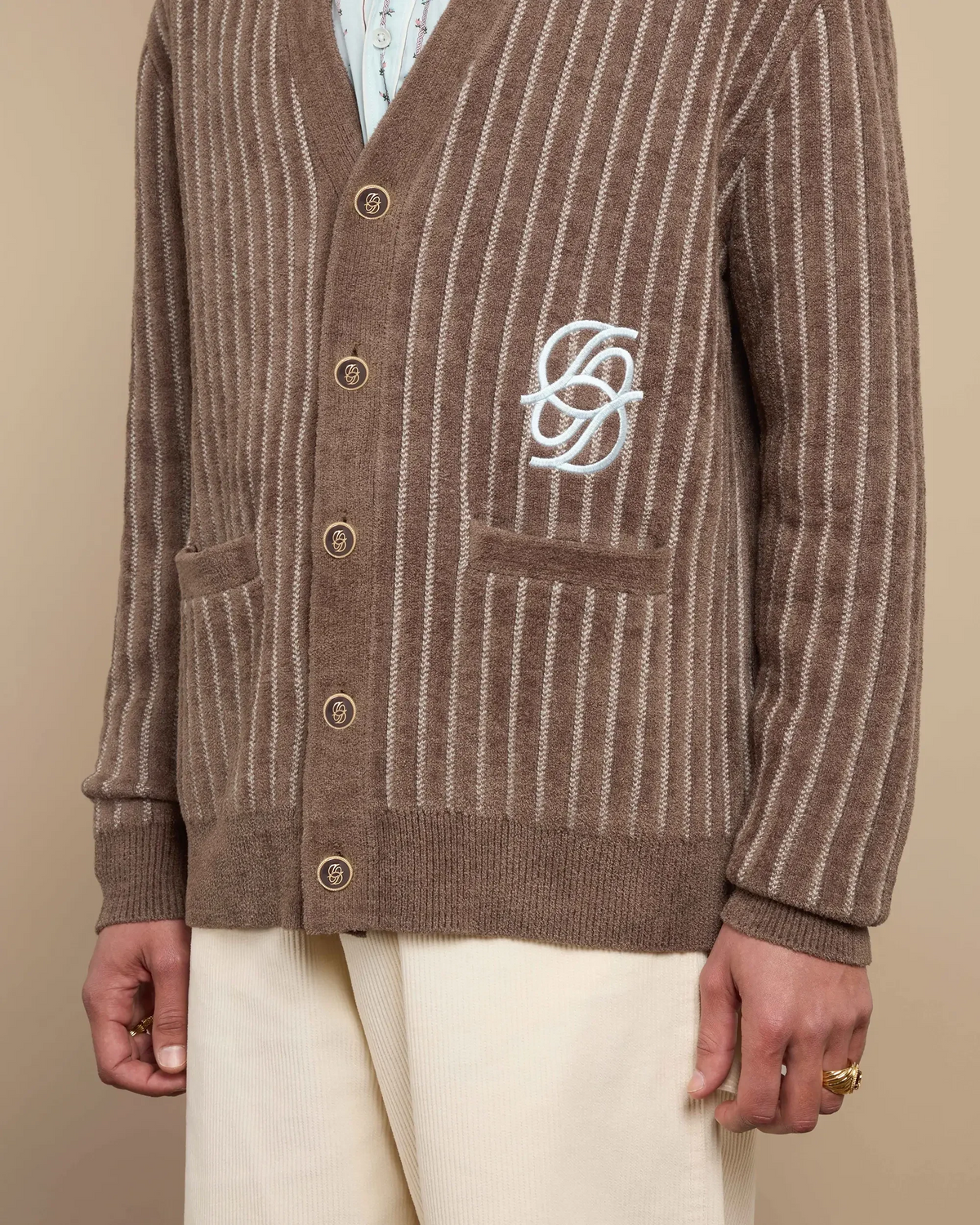 DROLE DE MONSIEUR LE CARGIGAN MONOGRAMME