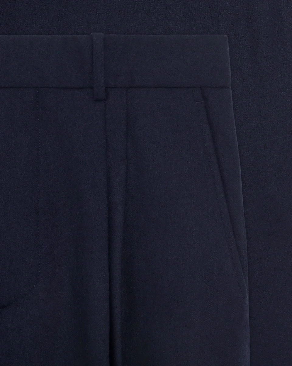 DROLE DE MONSIEUR LE PANTALON A PLIS CROPPED