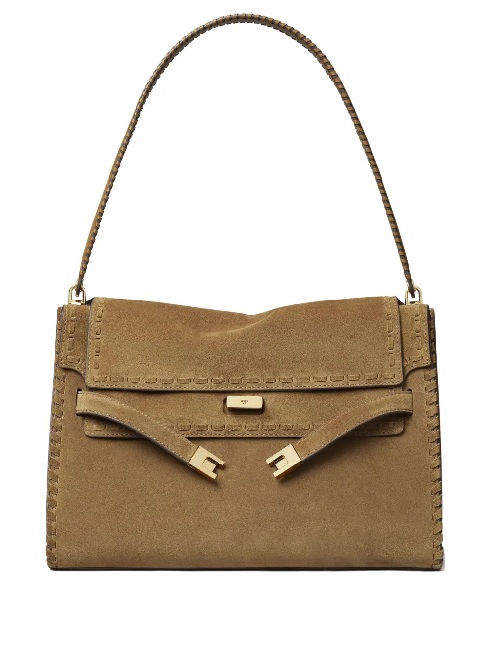 TORY BURCH LEE RADZIWILL SUEDE LARGE SHOU
