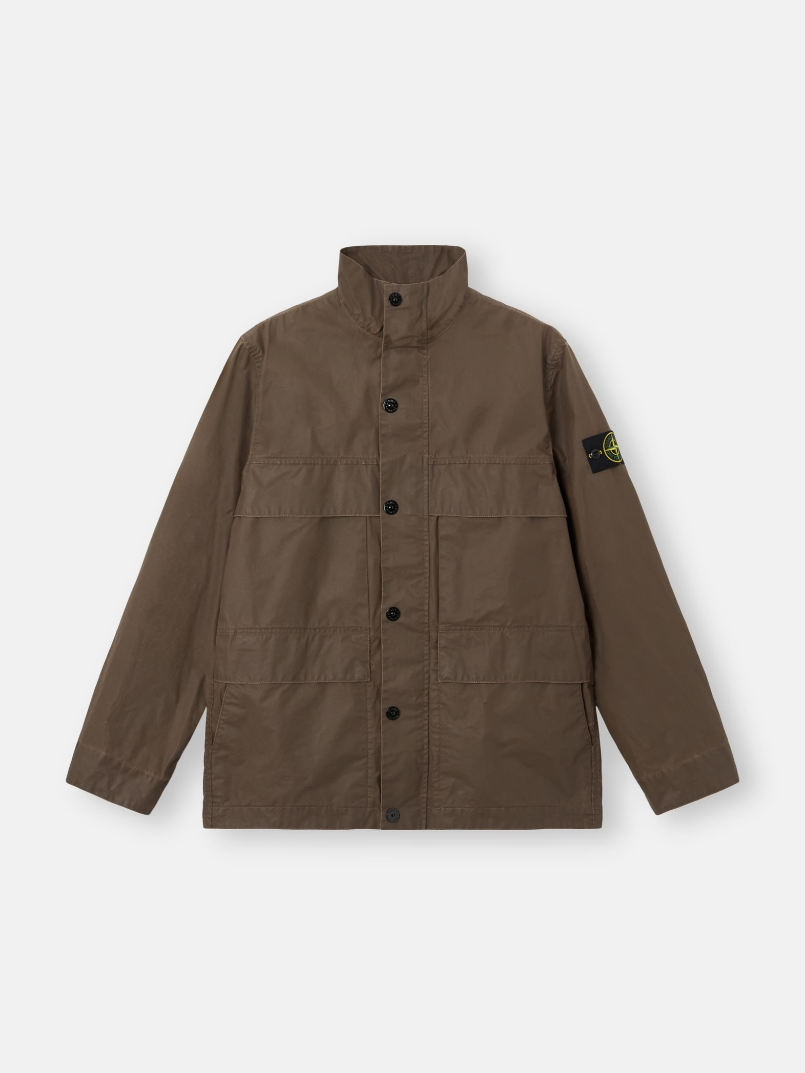 STONE ISLAND WAXED FIELD JACKET