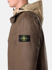 STONE ISLAND WAXED FIELD JACKET