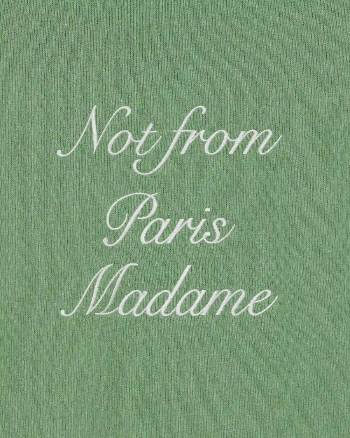DROLE DE MONSIEUR SWEATSHIRT CALLIGRAPHY