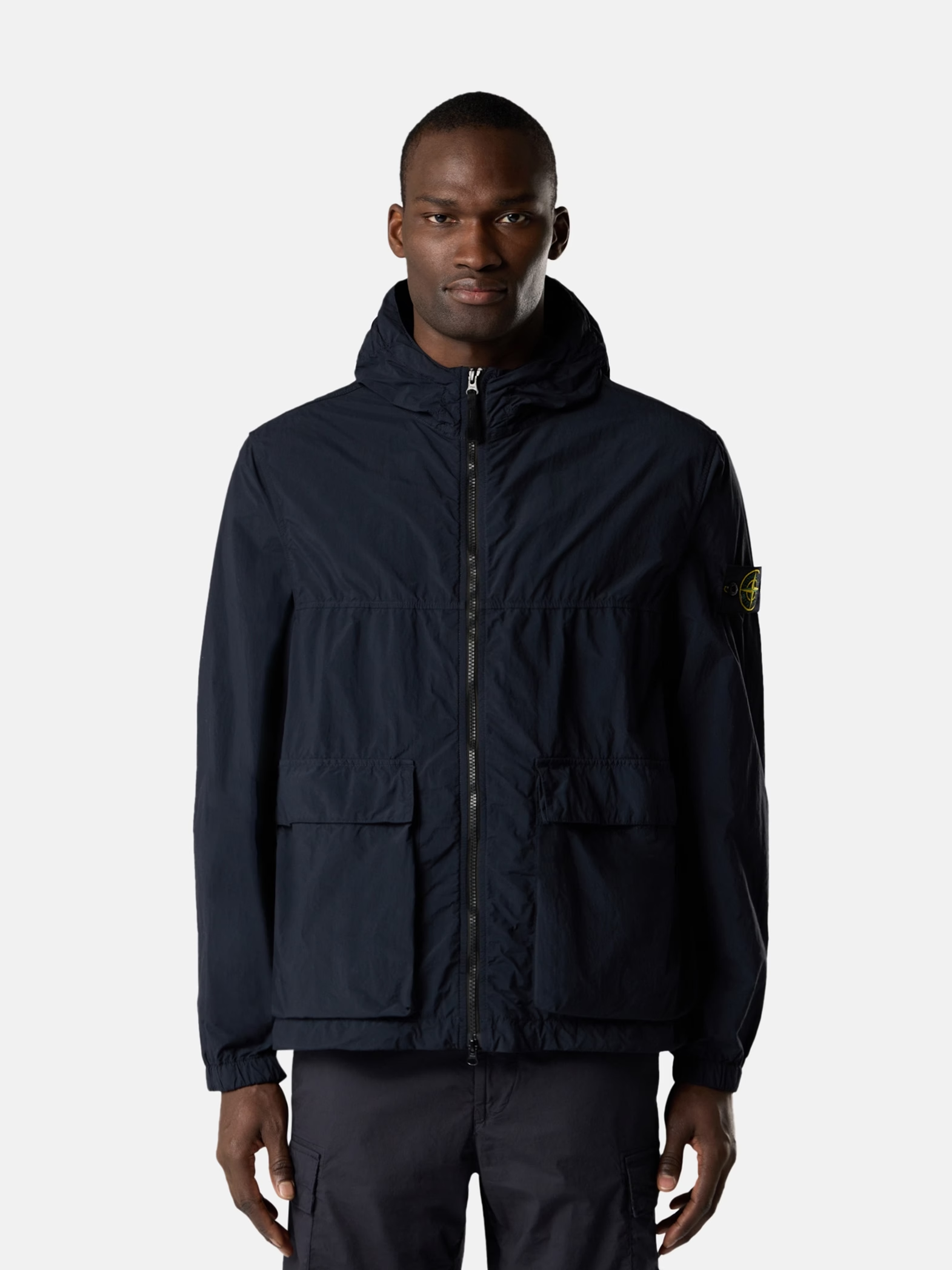 STONE ISLAND HOODED JACKET