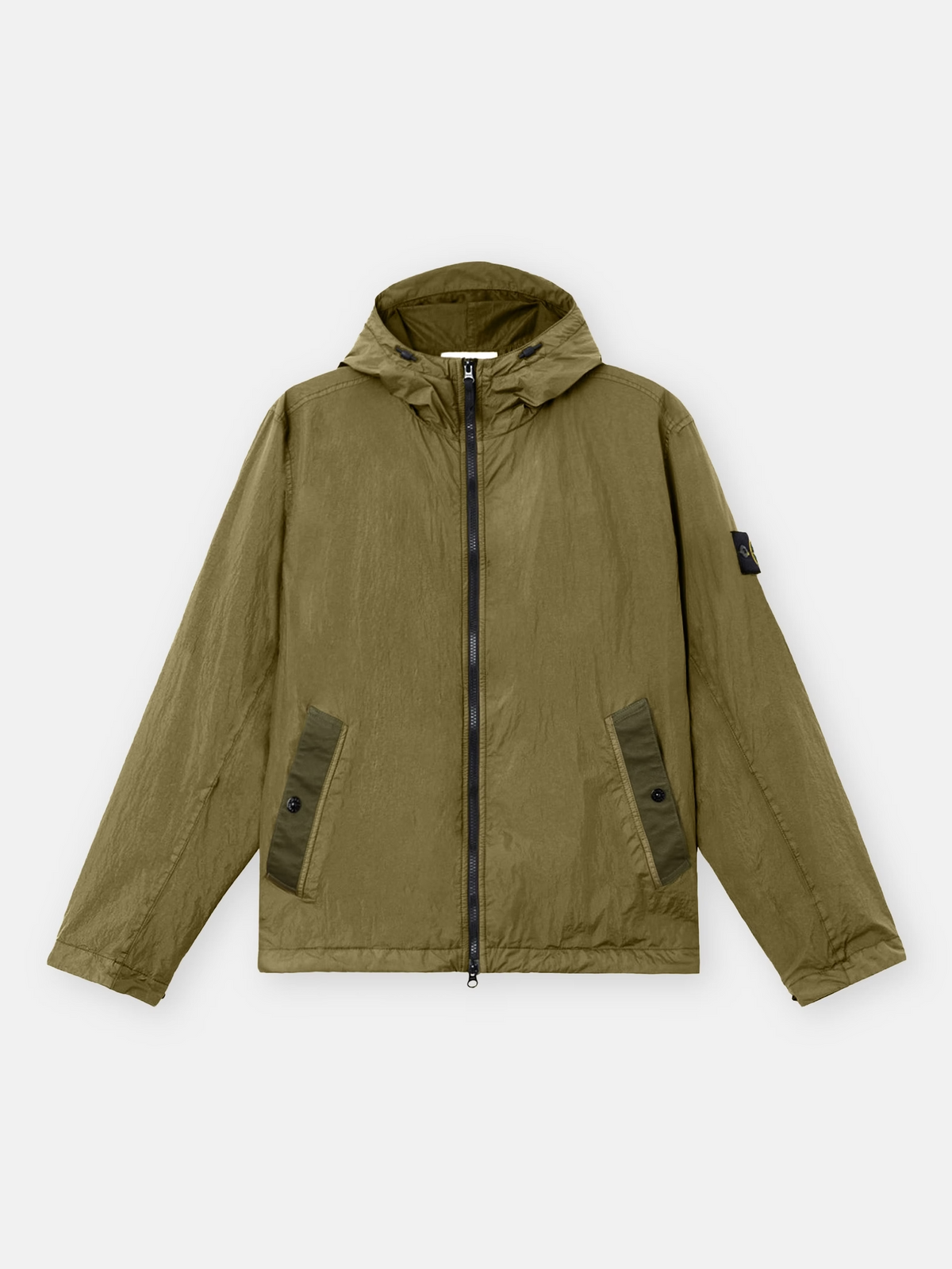 STONE ISLAND HOODED JACKET