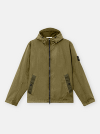 STONE ISLAND HOODED JACKET