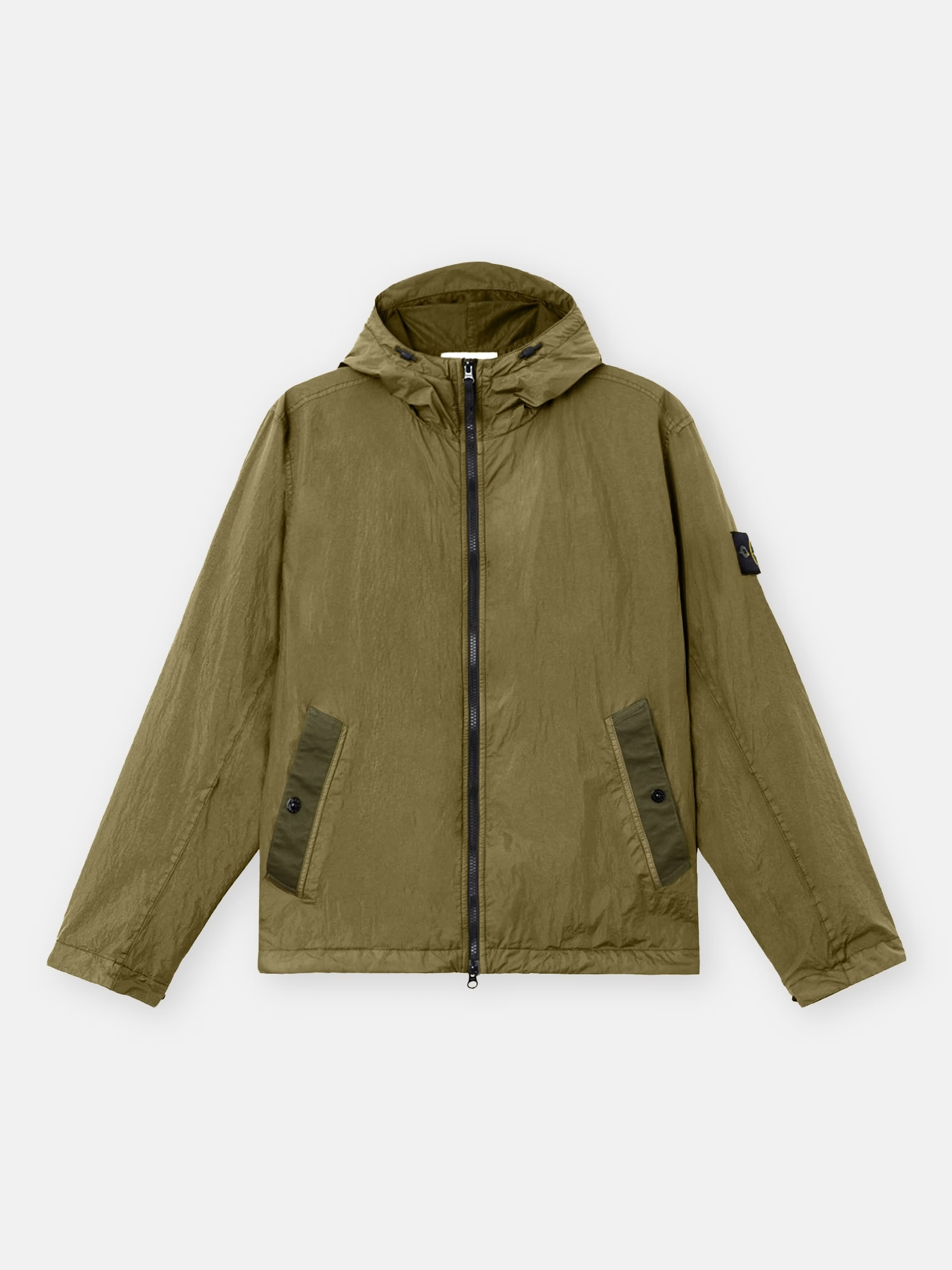 STONE ISLAND HOODED JACKET
