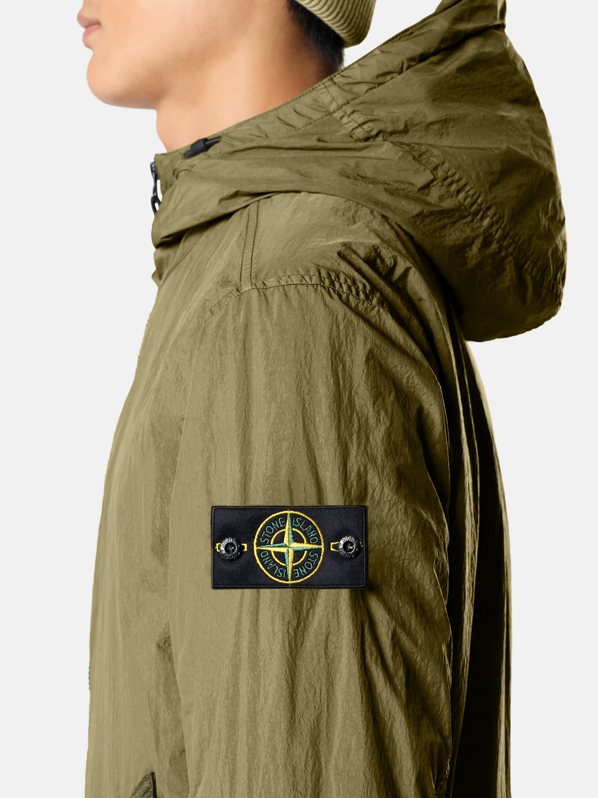 STONE ISLAND HOODED JACKET