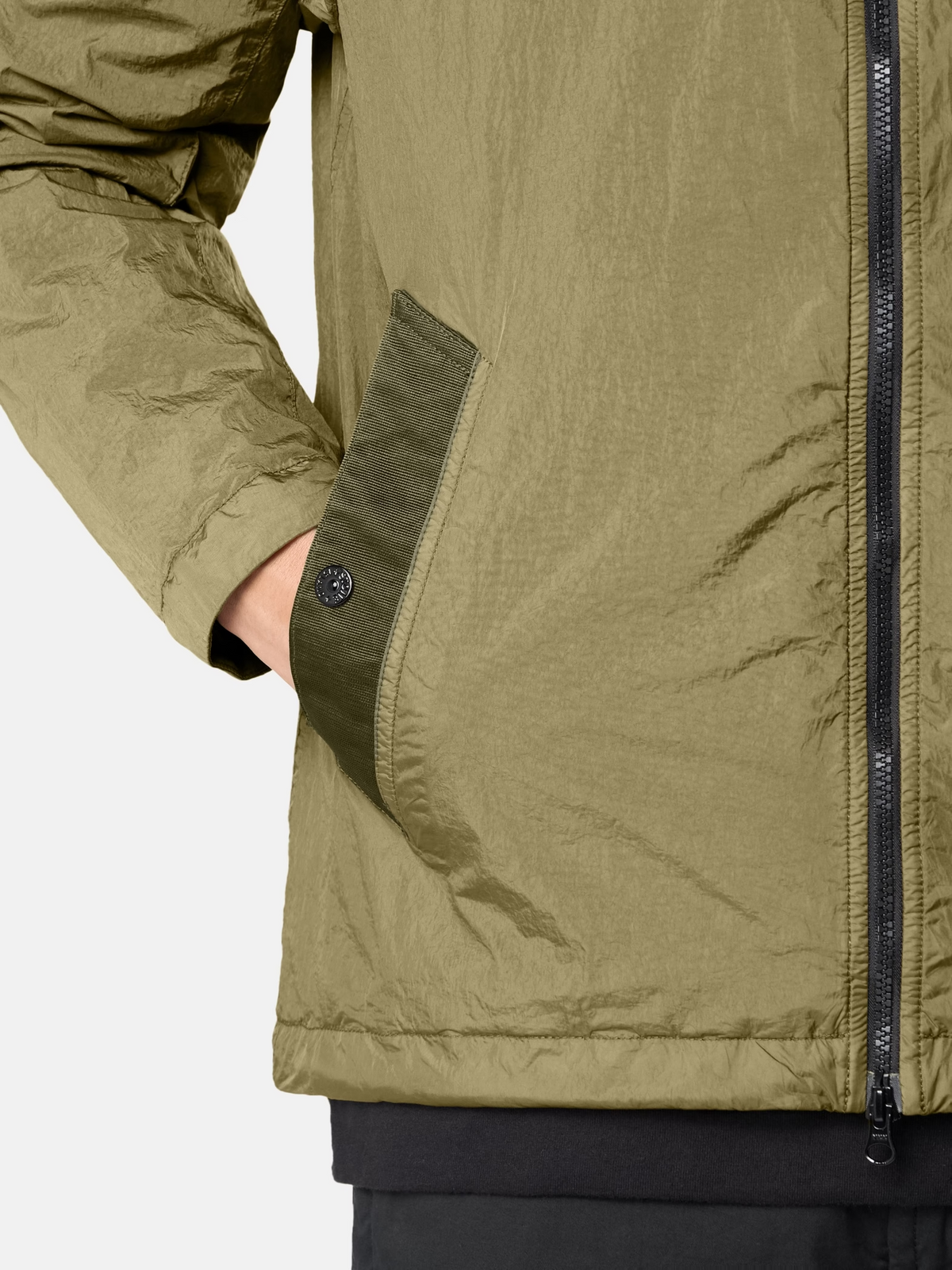 STONE ISLAND HOODED JACKET