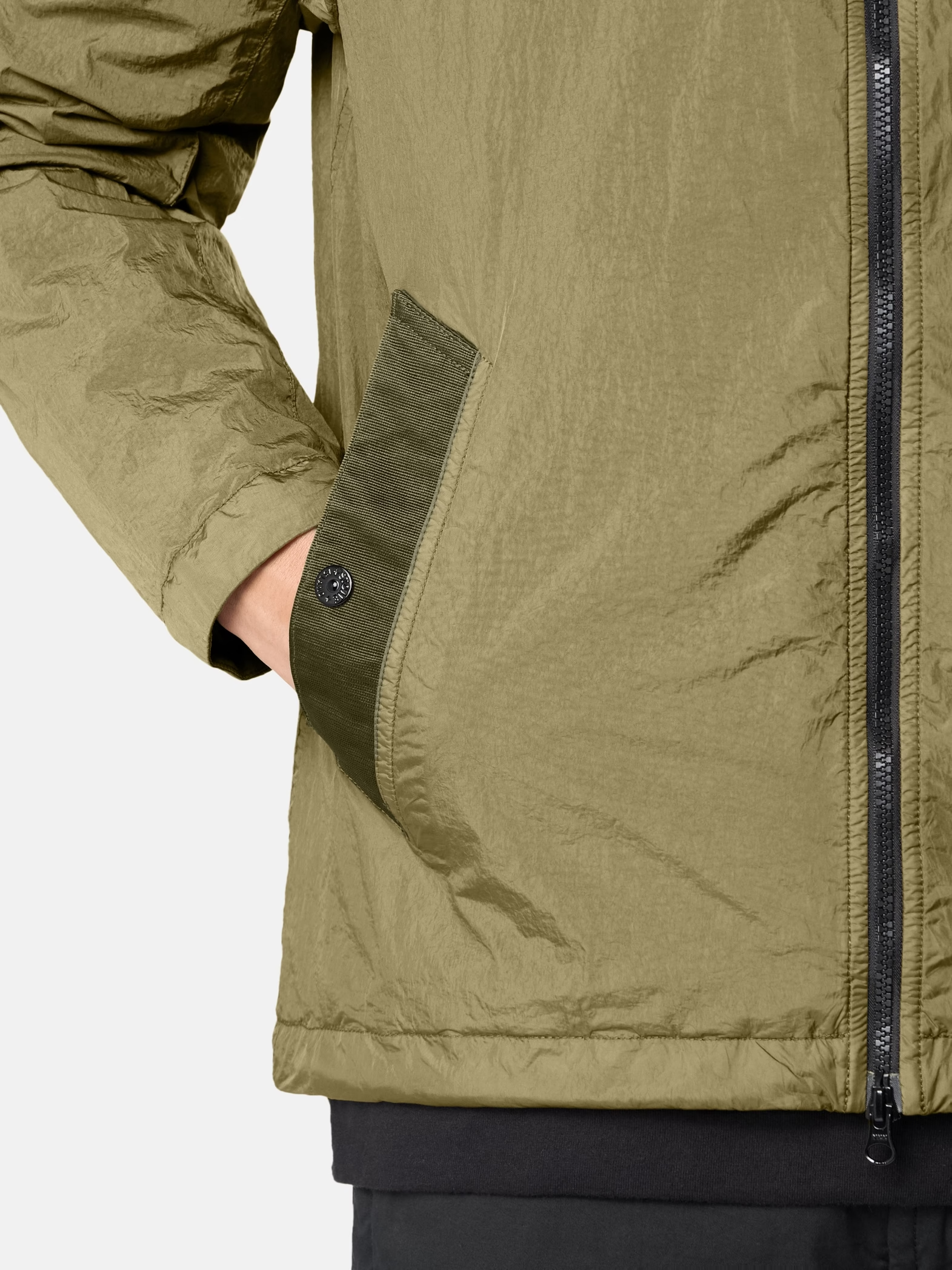 STONE ISLAND HOODED JACKET