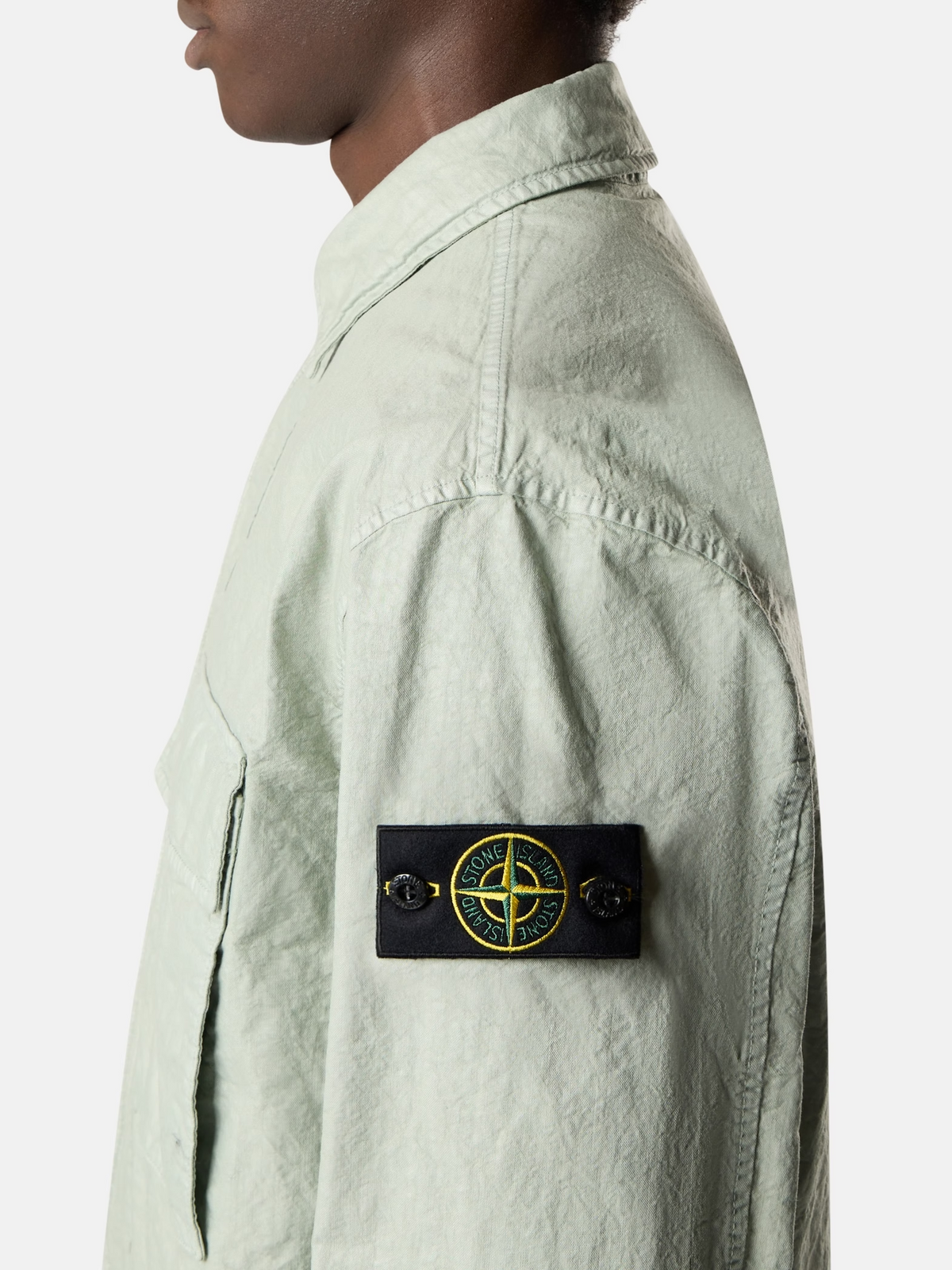STONE ISLAND NYLON PANAMA OVERSHIRT