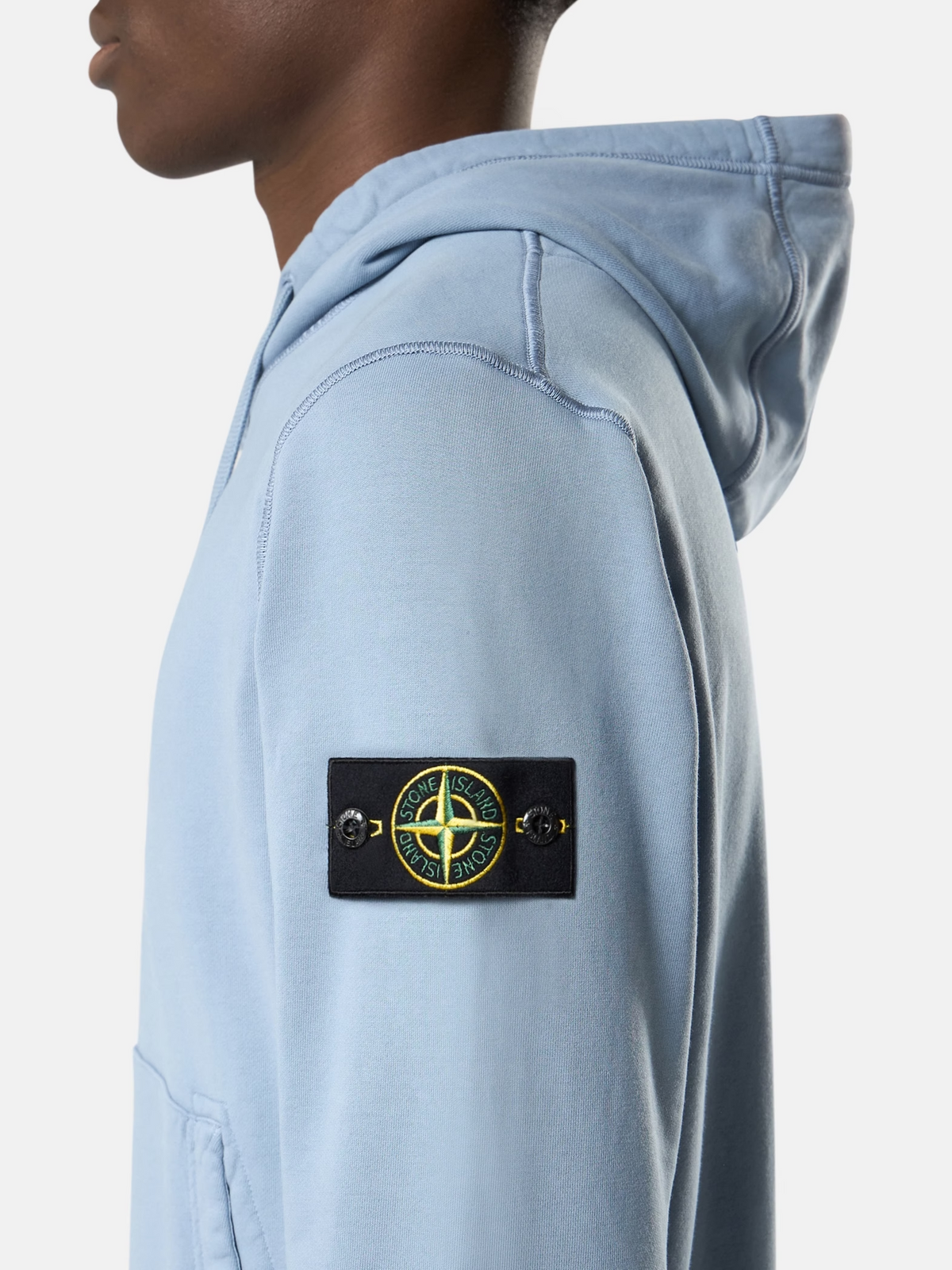 STONE ISLAND ORGANIC COTTON HOODIE