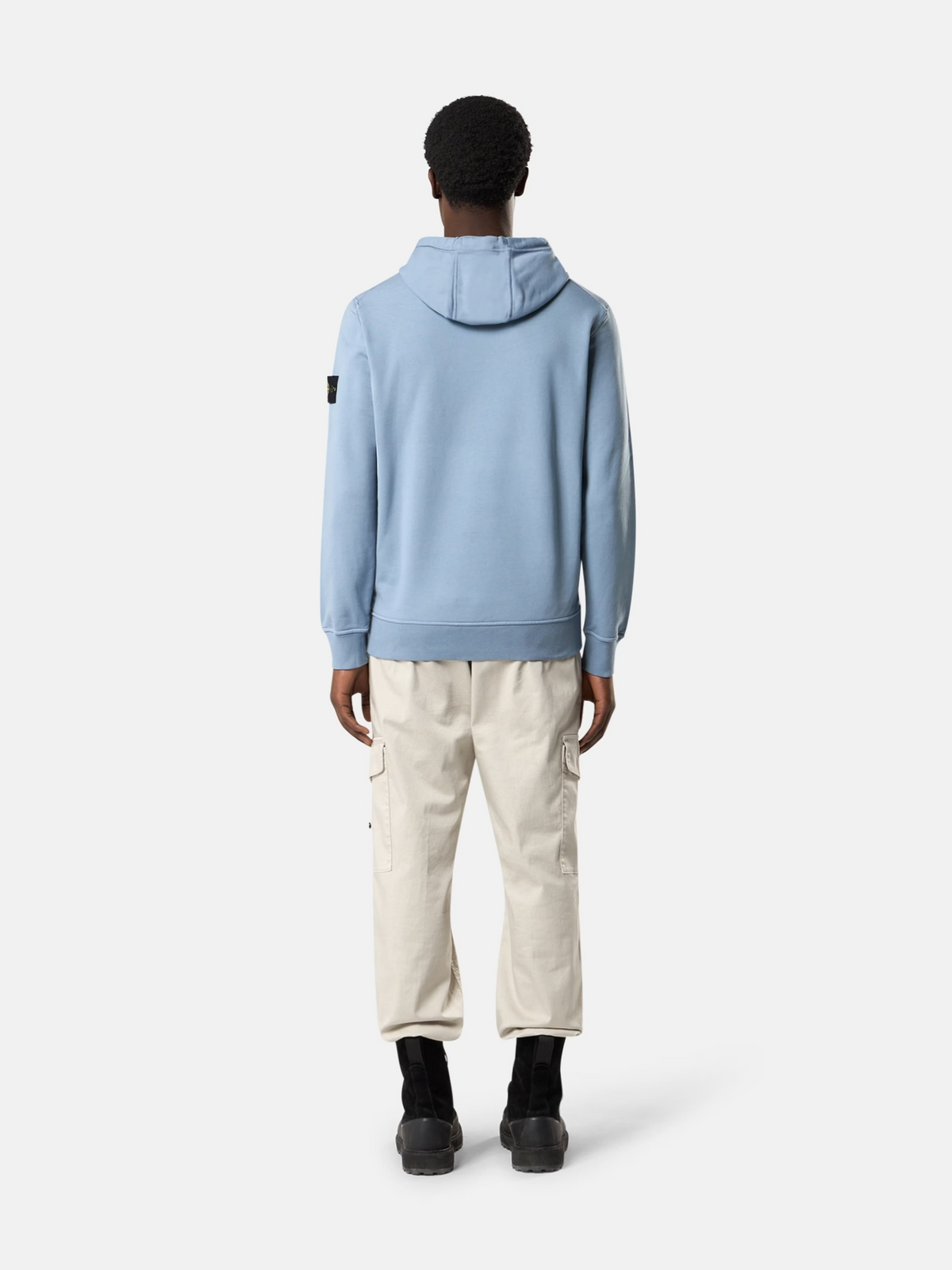 STONE ISLAND ORGANIC COTTON HOODIE