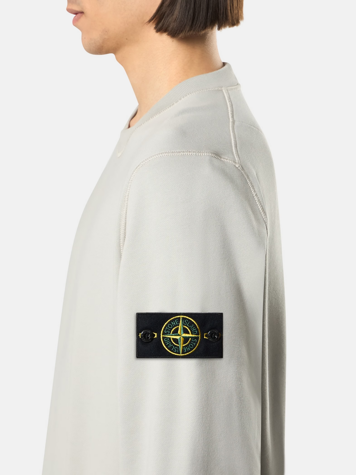 STONE ISLAND LOGO SWEAT