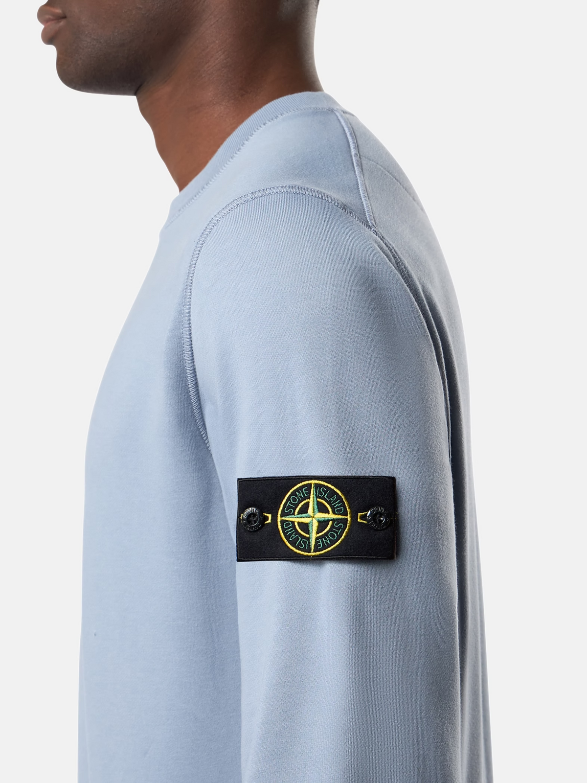 STONE ISLAND LOGO SWEAT