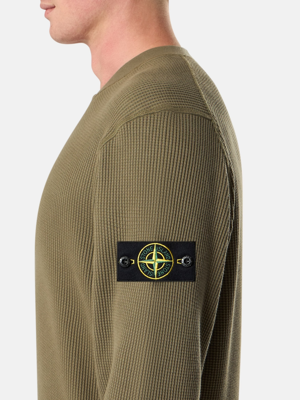 STONE ISLAND WAFFLE SWEAT