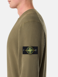 STONE ISLAND WAFFLE SWEAT