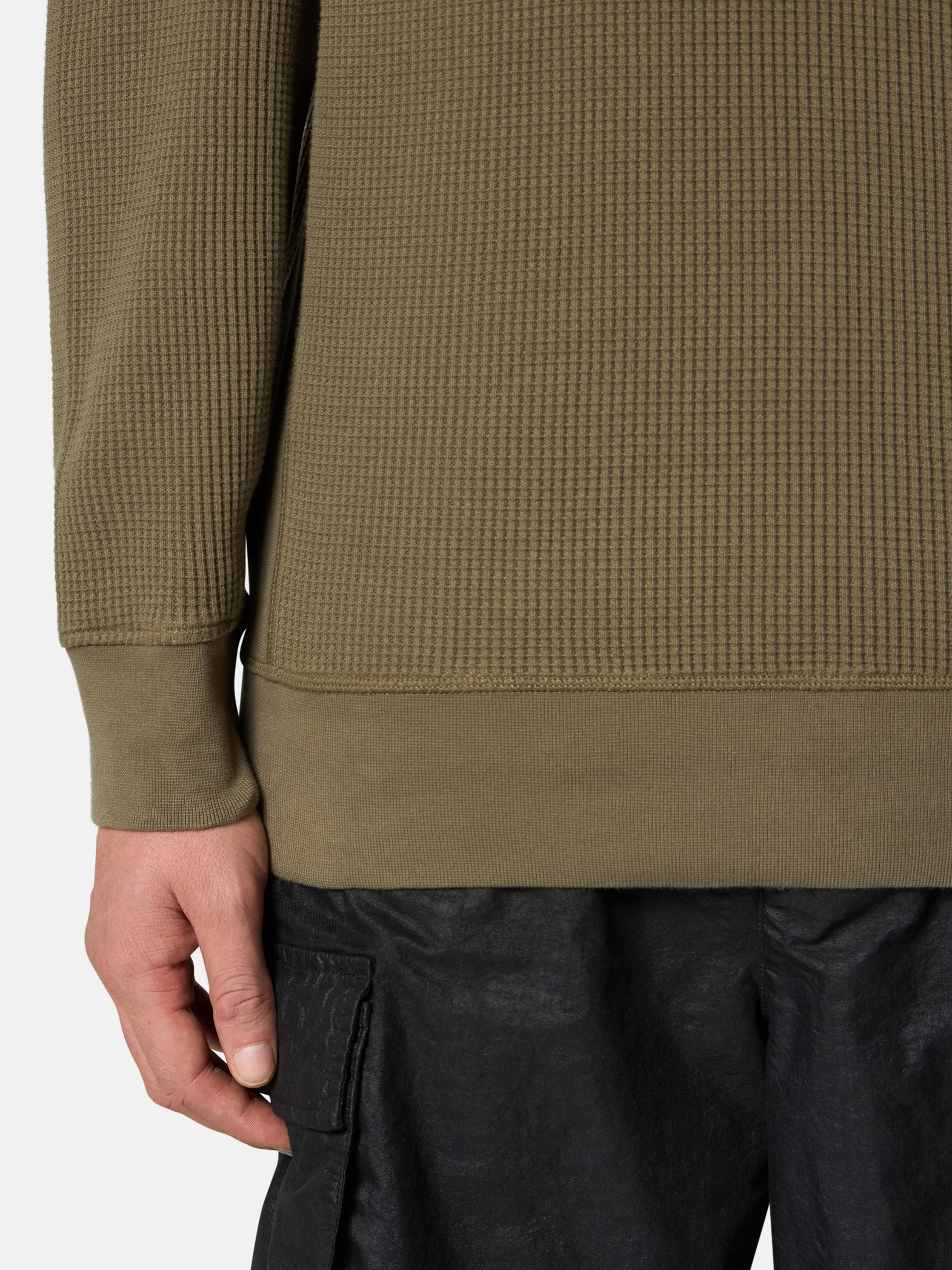 STONE ISLAND WAFFLE SWEAT
