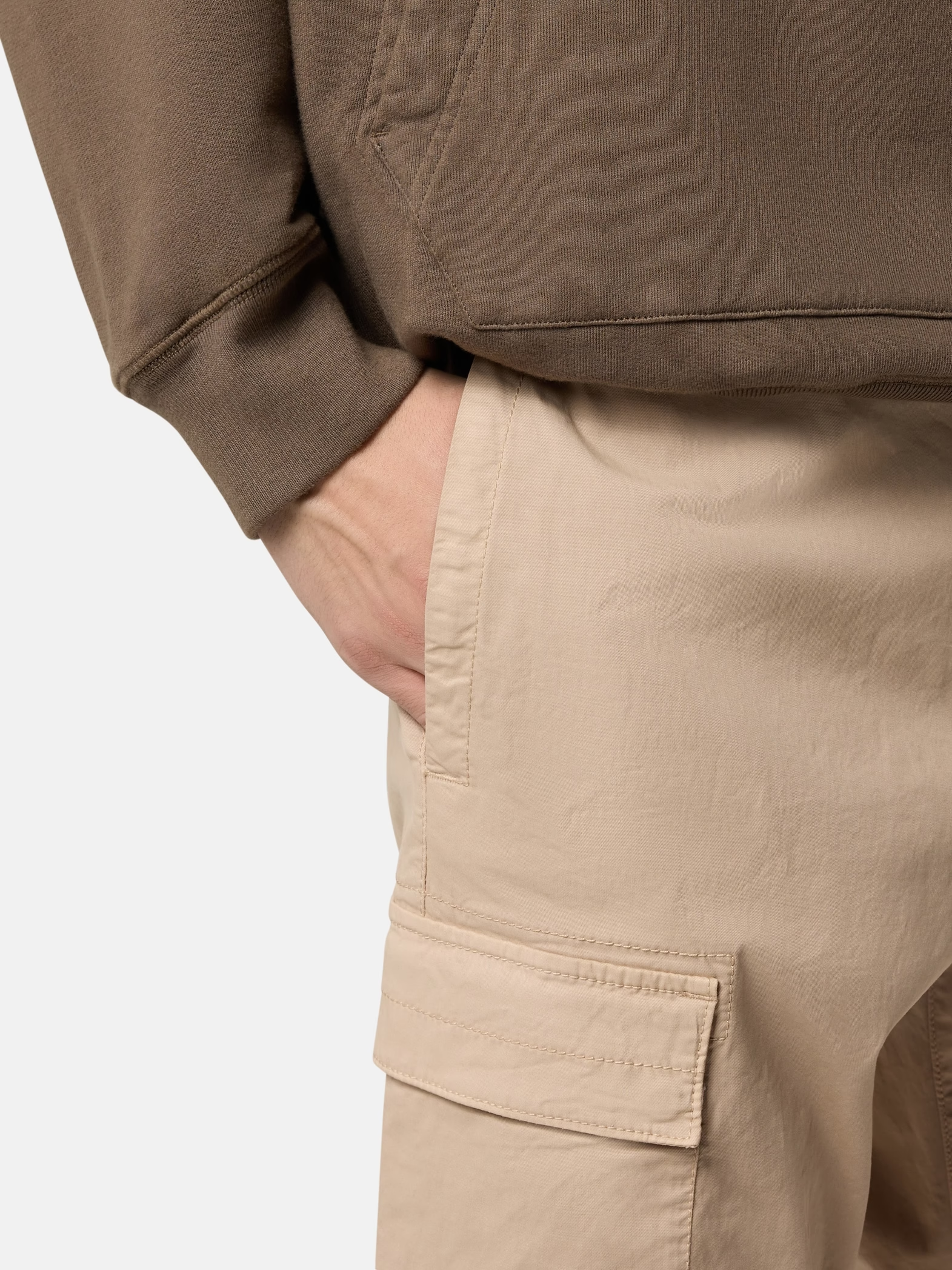 STONE ISLAND CARGO TROUSERS
