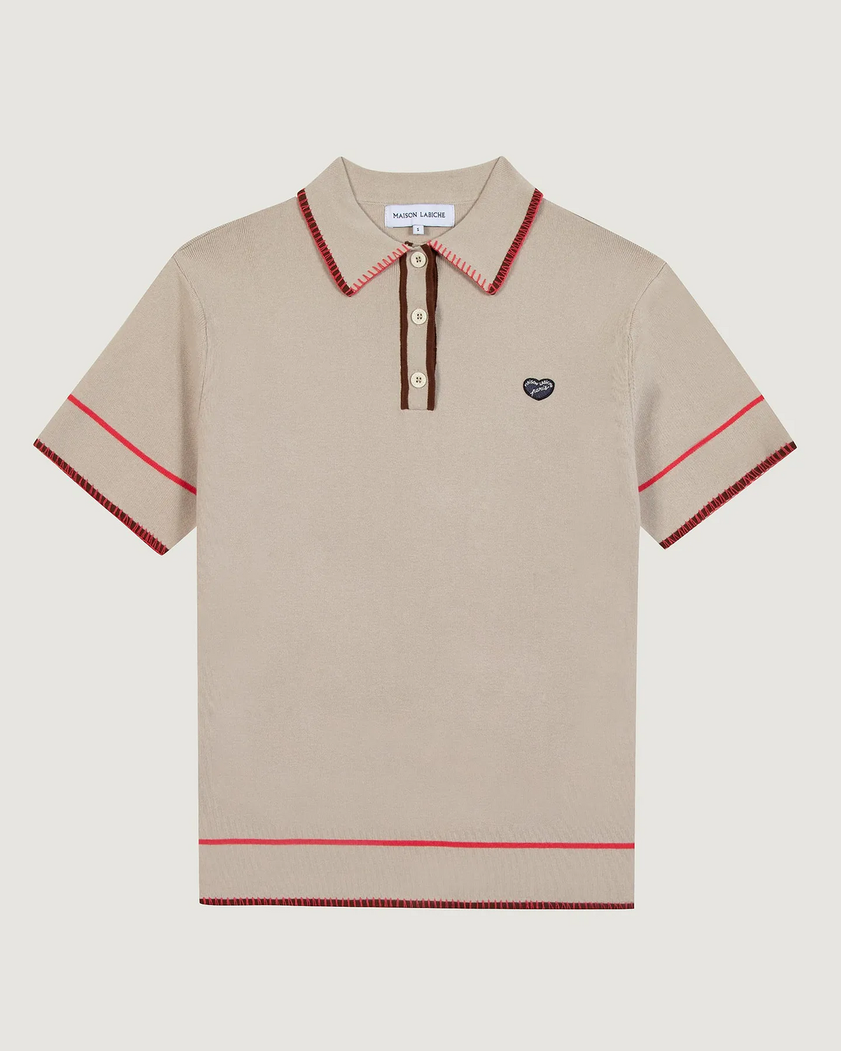 MAISON LABICHE PATCH POLO