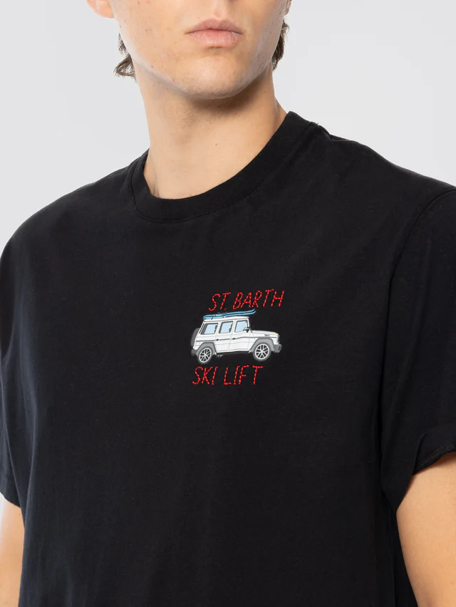MC2 SAINT BARTH SKI LIFT T-SHIRT