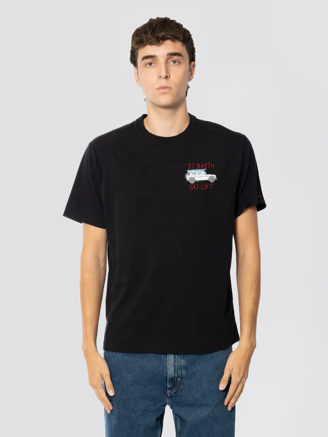 MC2 SAINT BARTH SKI LIFT T-SHIRT