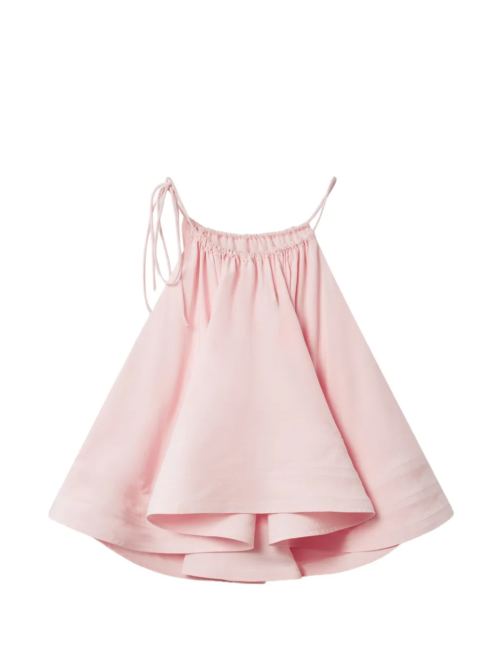 STELLA MC CARTNEY SILK  FRILL TOP