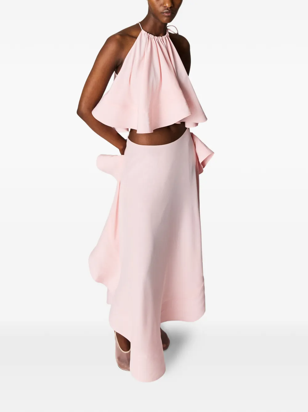 STELLA MC CARTNEY SILK  FRILL TOP