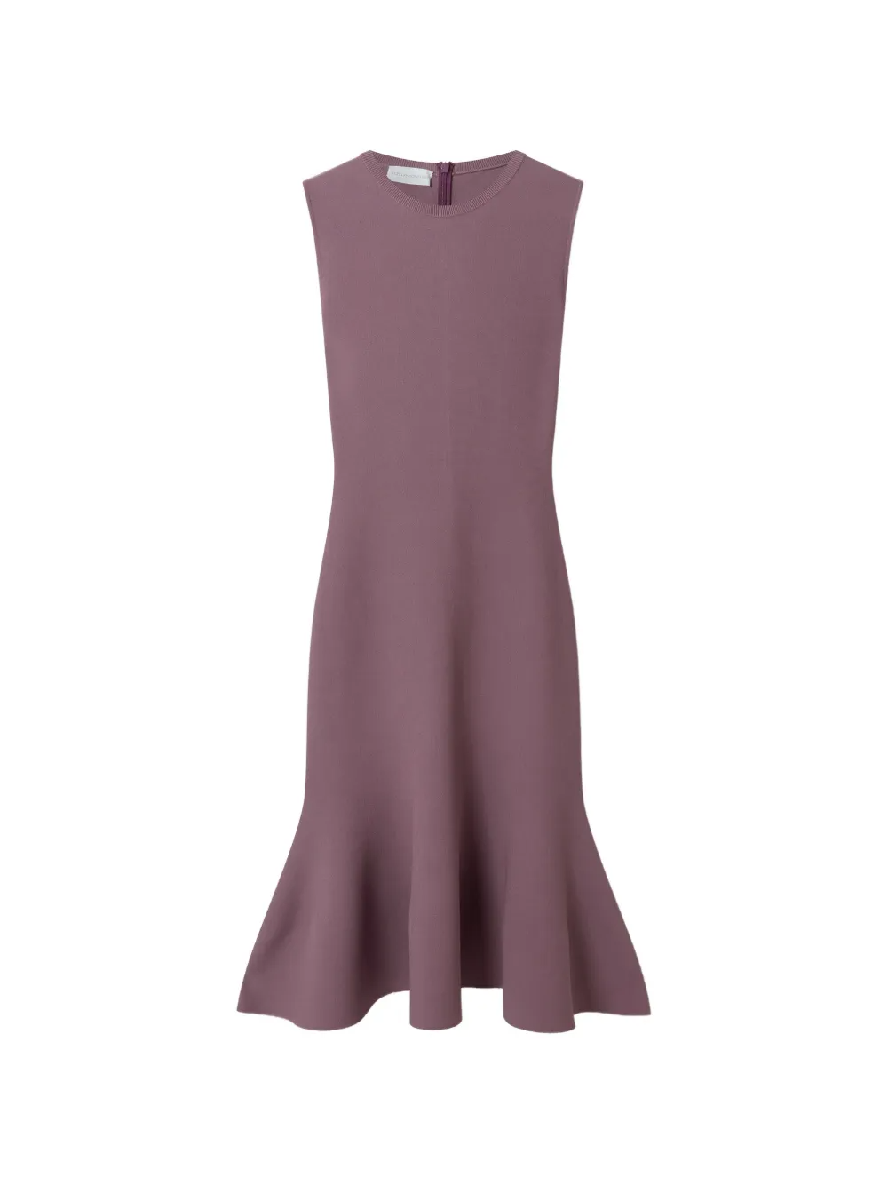 STELLA MC CARTNEY COMPACT KNIT PEPLUM DRESS