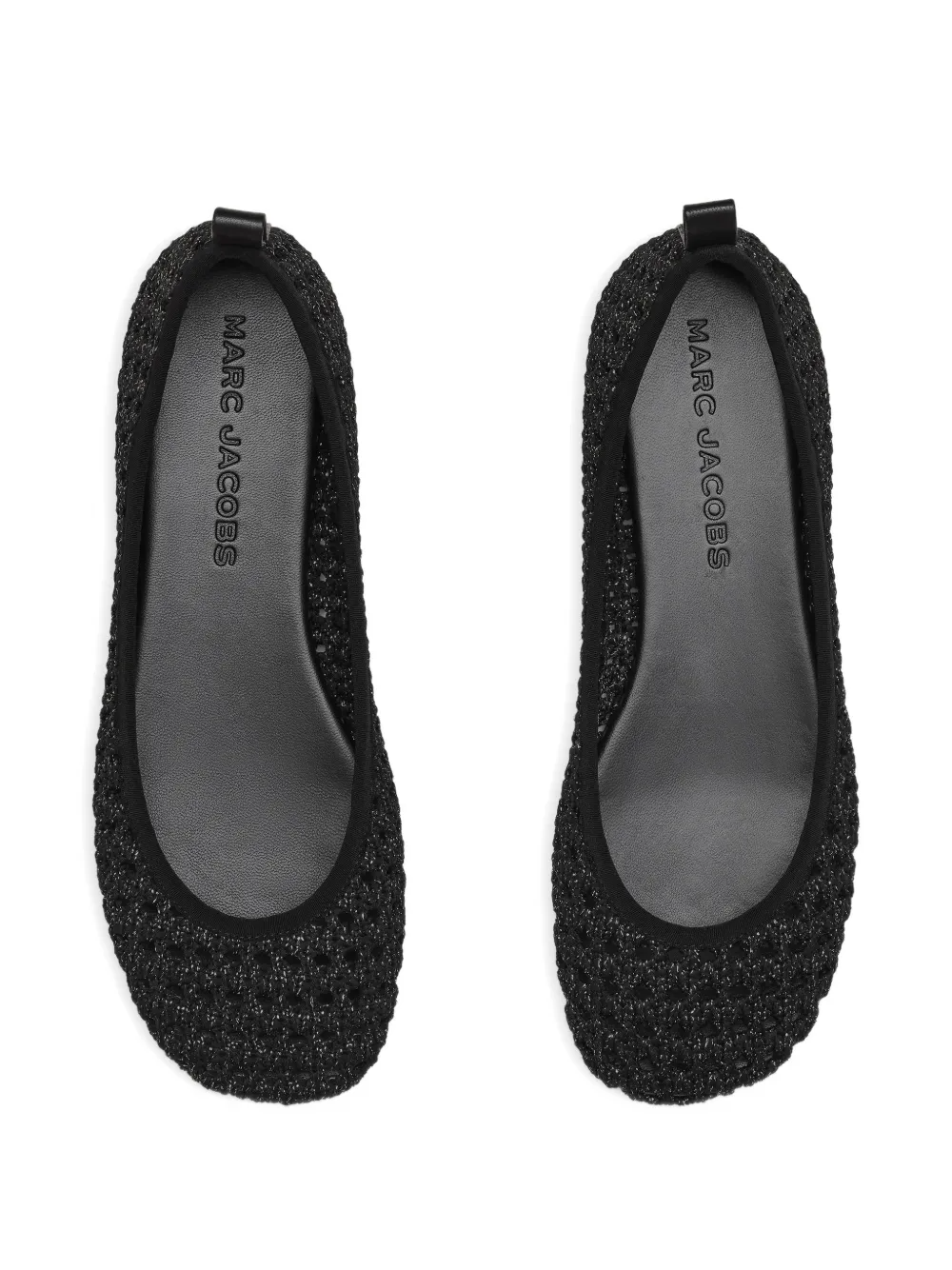 MARC JACOBS THE LOGO RIBBON BALLERINA