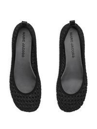MARC JACOBS THE LOGO RIBBON BALLERINA