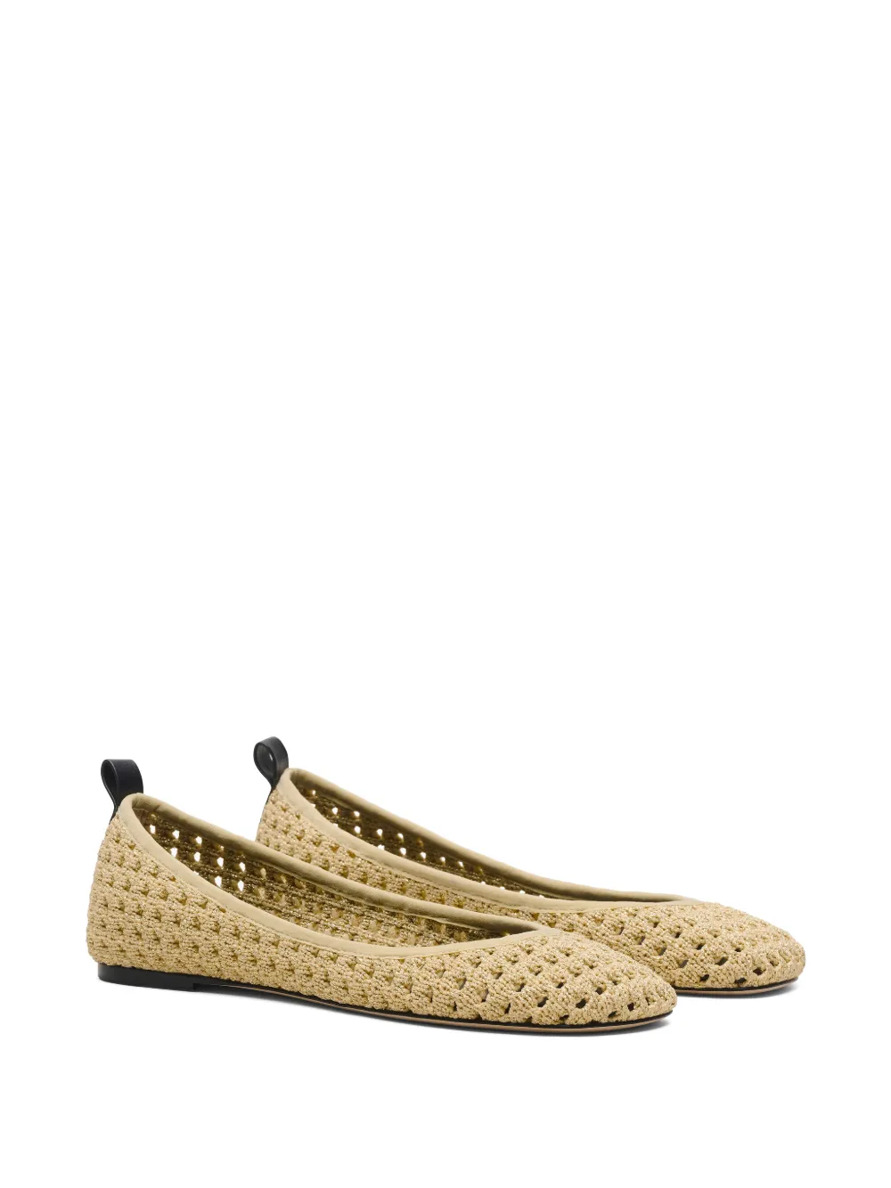 MARC JACOBS THE LOGO RIBBON BALLERINA