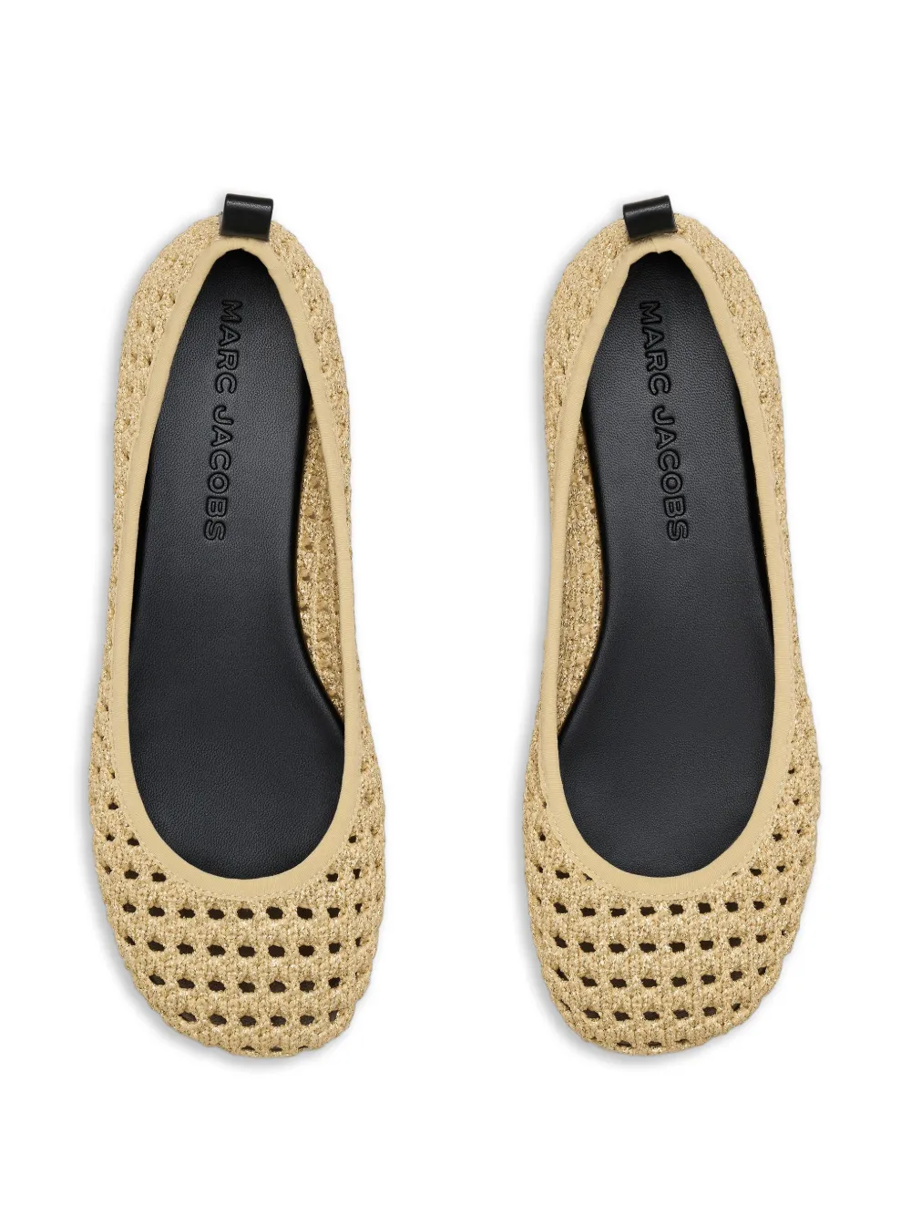 MARC JACOBS THE LOGO RIBBON BALLERINA