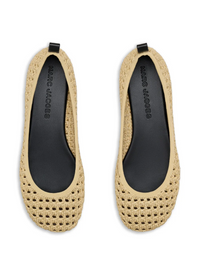 MARC JACOBS THE LOGO RIBBON BALLERINA