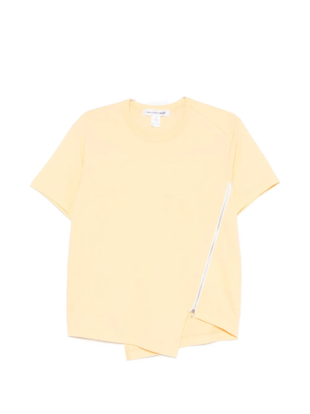 COMME DES GARCONS ZIP T-SHIRT