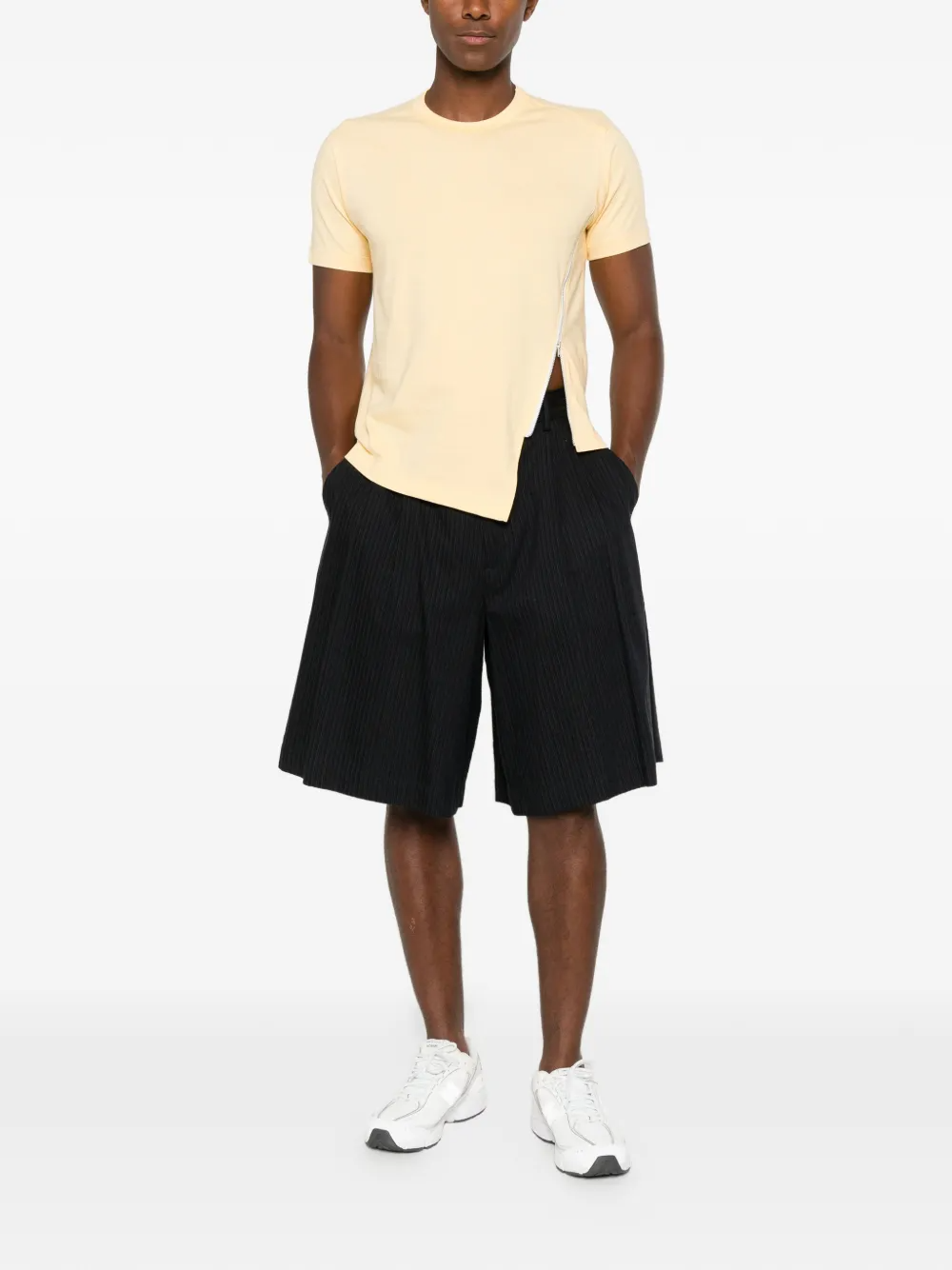 COMME DES GARCONS ZIP T-SHIRT