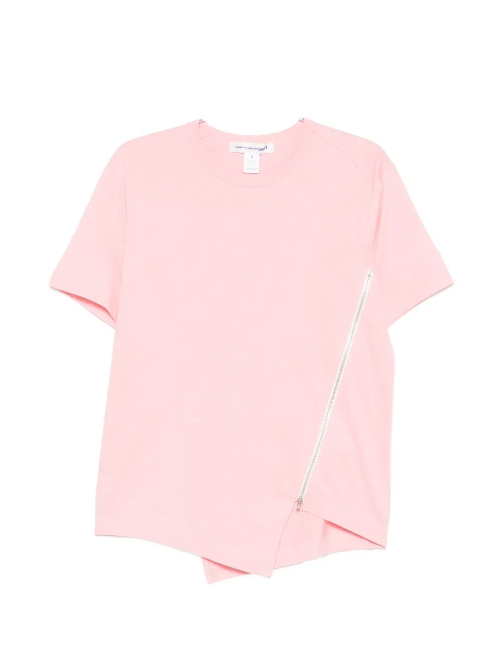 COMME DES GARCONS ZIP T-SHIRT